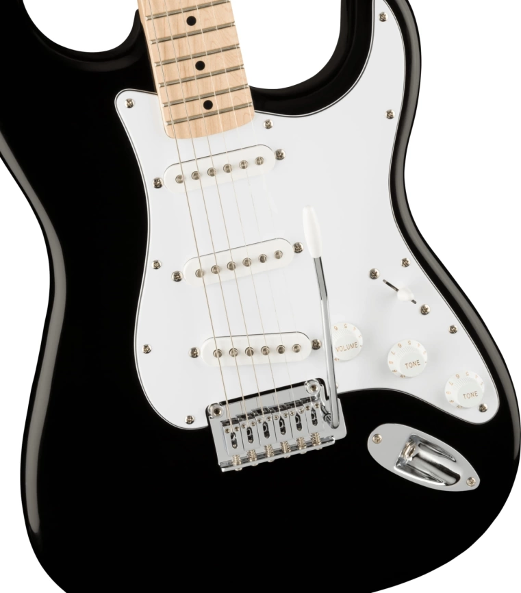 Электрогитара FENDER SQUIER AFFINITY STRATOCASTER MN BLACK фото 3