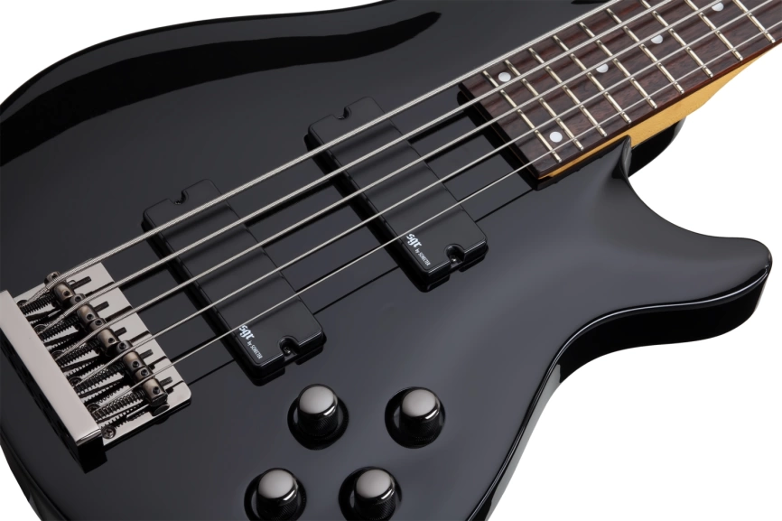 Бас гитара SCHECTER SGR C-5 BASS BLK фото 5