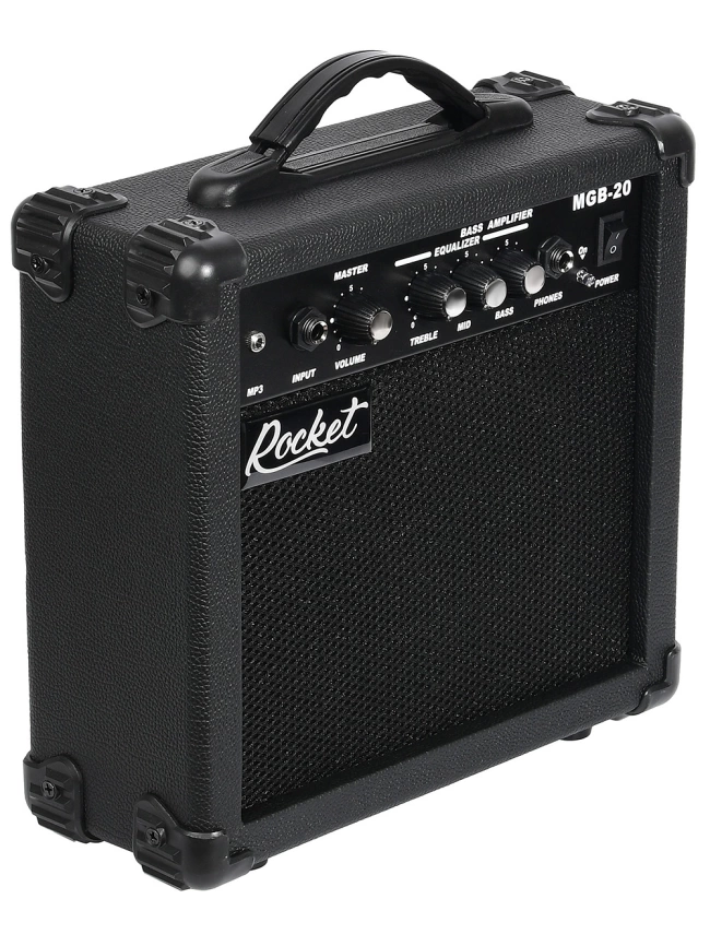 Комбоусилитель для бас гитары ROCKET MGB-20 20Вт фото 2