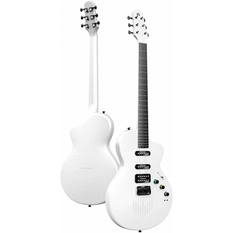 Электрогитара смарт NATASHA SEEKER RADIANT PEARL HSS белый  фото 1