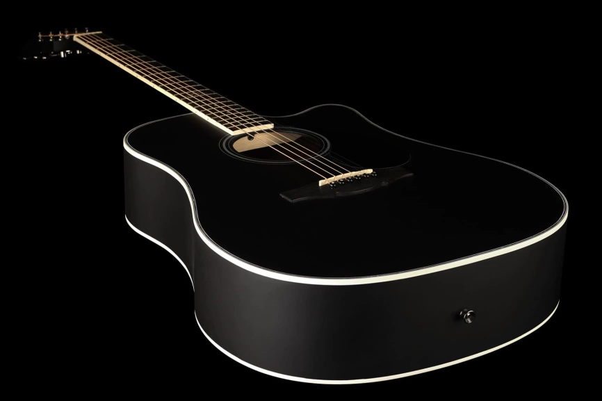 Акустическая гитара KEPMA D1C Black черный глянцевый фото 6