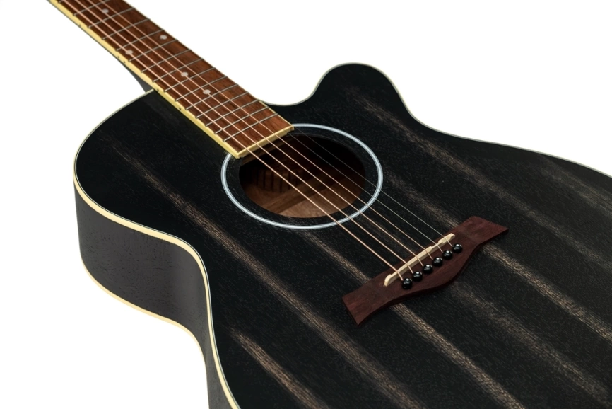 Акустическая гитара Sevillia IWC-235 MTBK черный фото 10