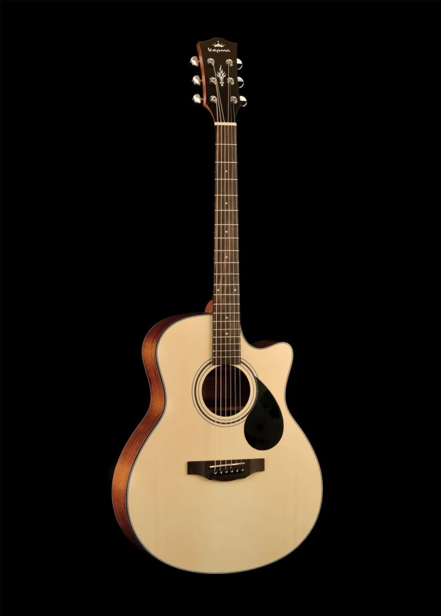 Акустическая гитара KEPMA EAC Natural натуральный глянцевый фото 2