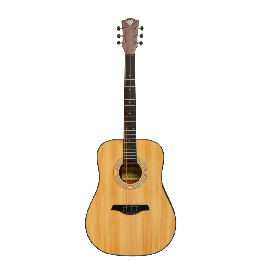 Акустическая гитара ROCKDALE AURORA D5 NAT Satin, чвет натуральный, сатиновое покрытие фото 1