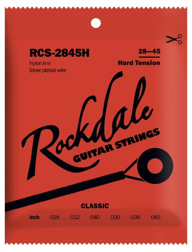 Струны нейлон ROCKDALE RCS-2845H (28-45) фото 2