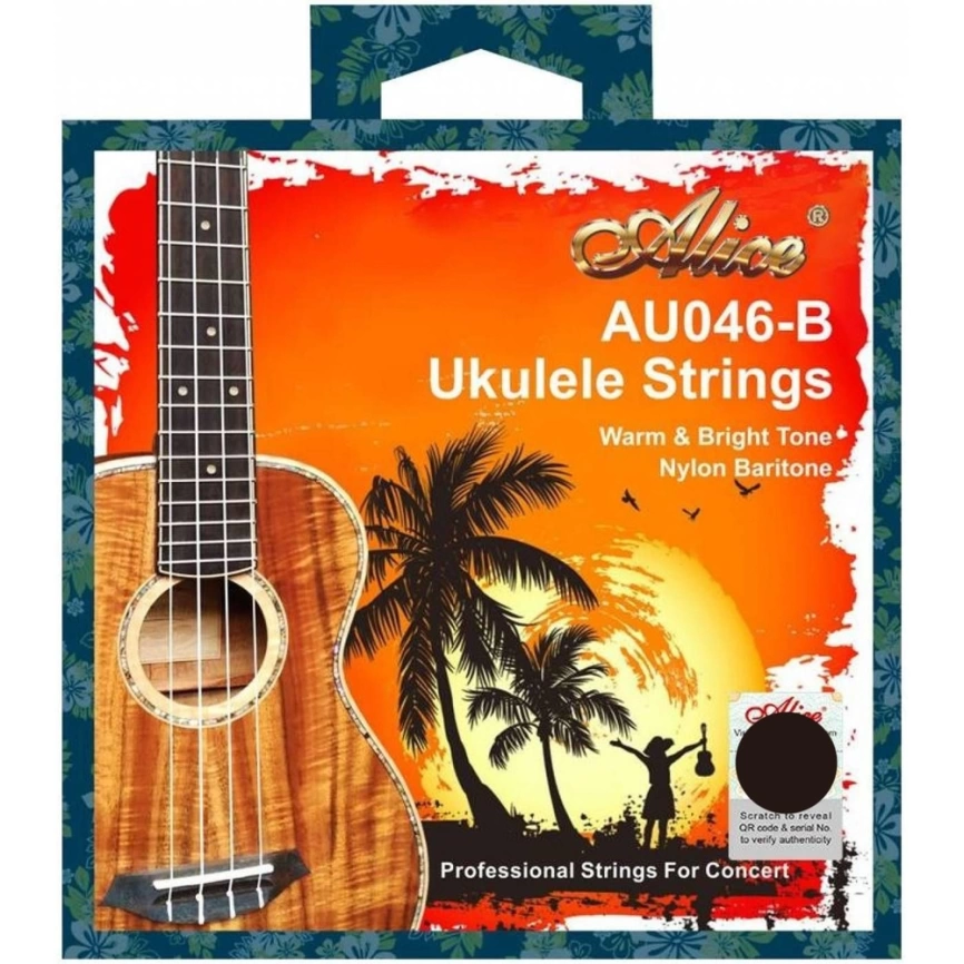 Струны для укулеле баритон ALICE AU046-В фото 1