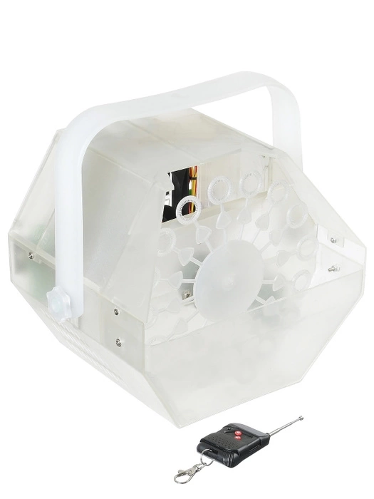 Генератор мыльных пузырей X-POWER X-021 REMOTE с пультом (белый) фото 1