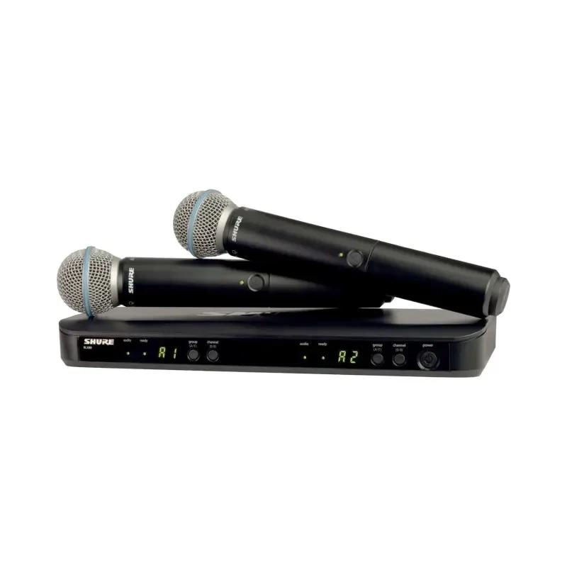Радиосистема ручная 2/1 SHURE BLX288E/B58 M17 фото 2