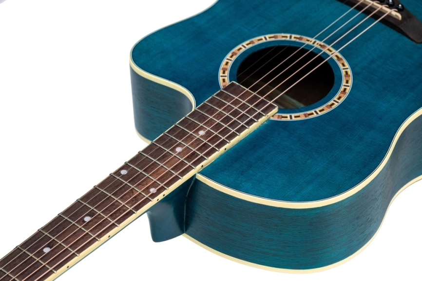 Акустическая гитара Sevillia IWC-39M BLS синий фото 6
