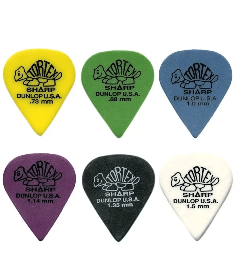 Медиатор DUNLOP 1.35 TORTEX SHARP фото 1