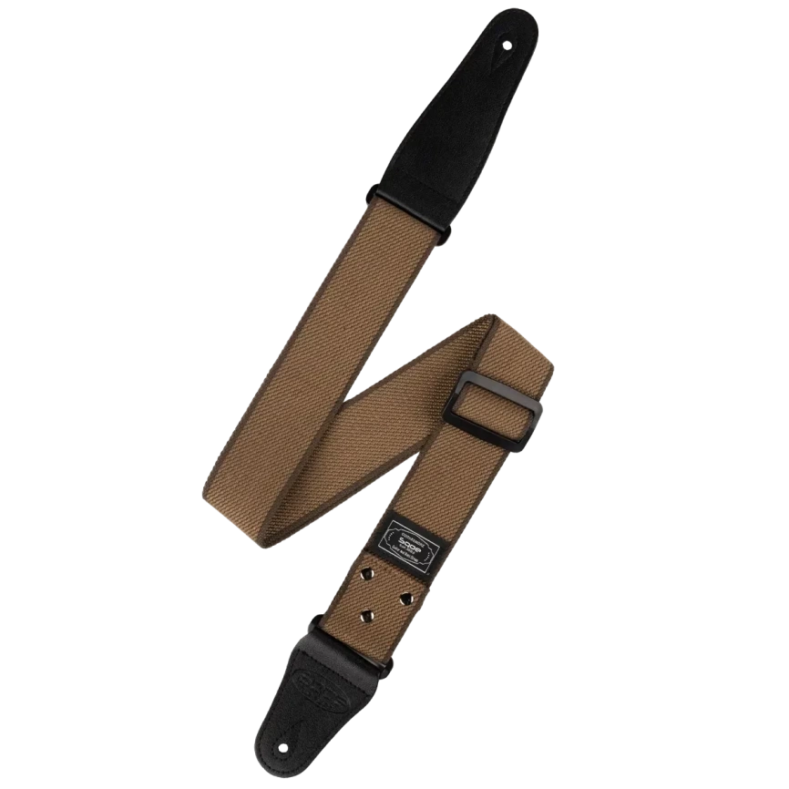 Ремень для гитары SQOE JTBD-0612 коричневый фото 1