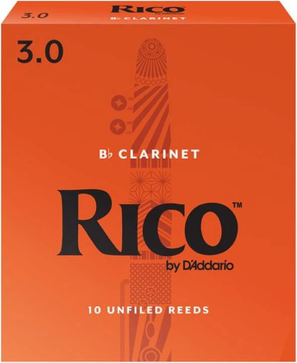 Трость д/кларнета RICO RCA1030 Bb №3  фото 1