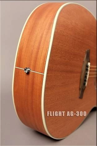 Акустическая гитара FLIGHT AG-300C NS натуральный фото 4