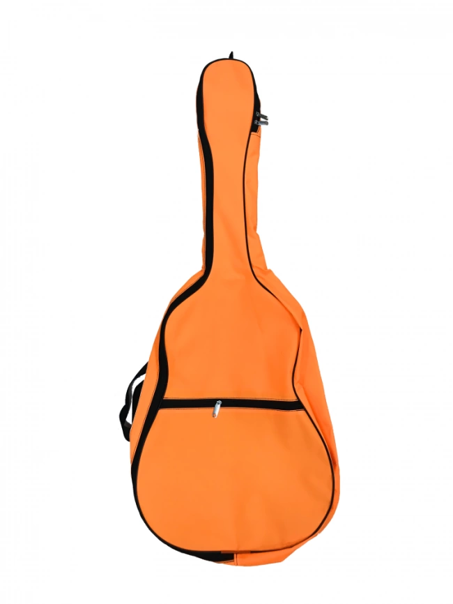 Чехол для акустической гитары ЧГД 2/1 оранжевый утепленный MZ-ChGD-2/1ora фото 1