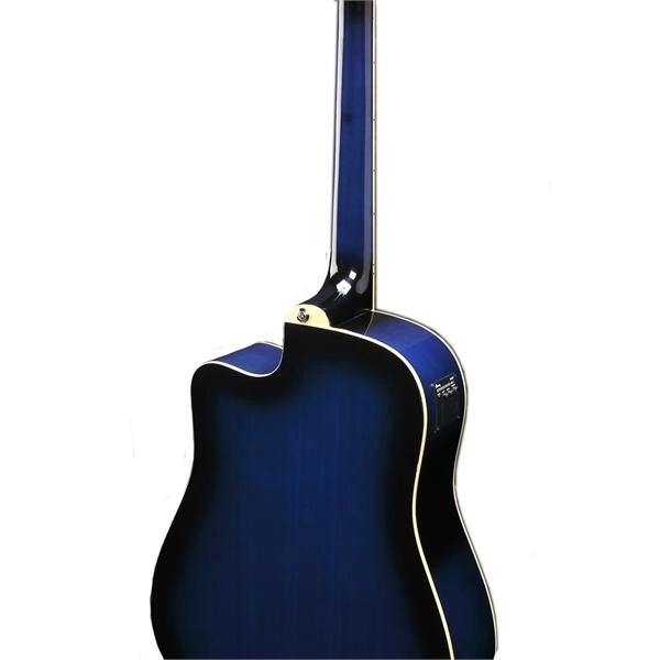 Электроакустическая гитара IBANEZ PF15ECE TBS синий матовый фото 2