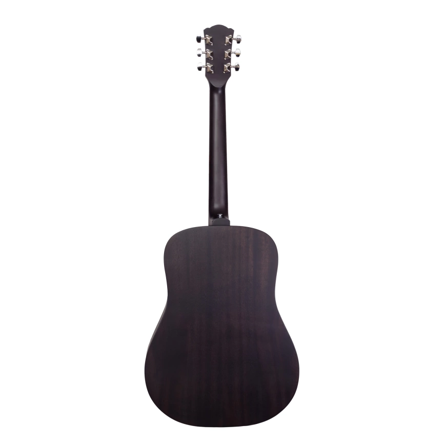 Акустическая гитара ROCKDALE AURORA D1 BK полупрозрачный черный         фото 3