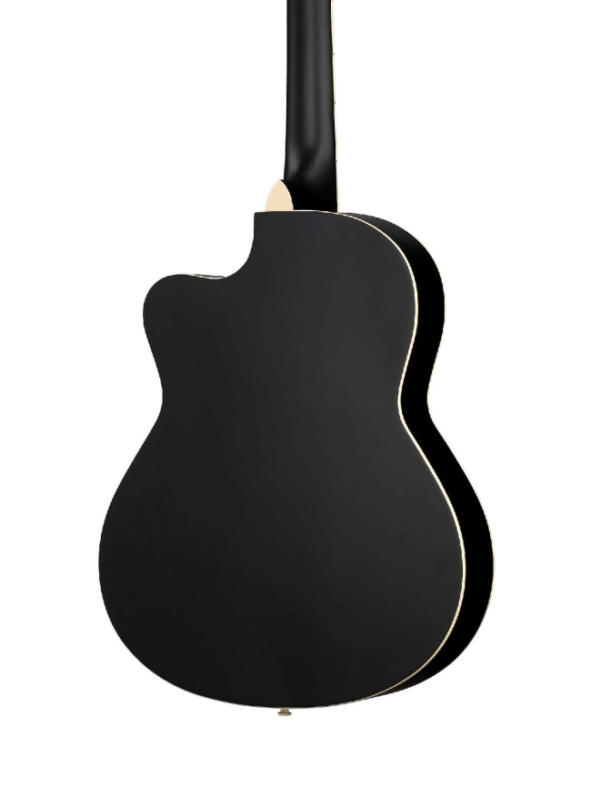 Акустическая гитара CARAYA C931-BK черная с вырезом фото 5