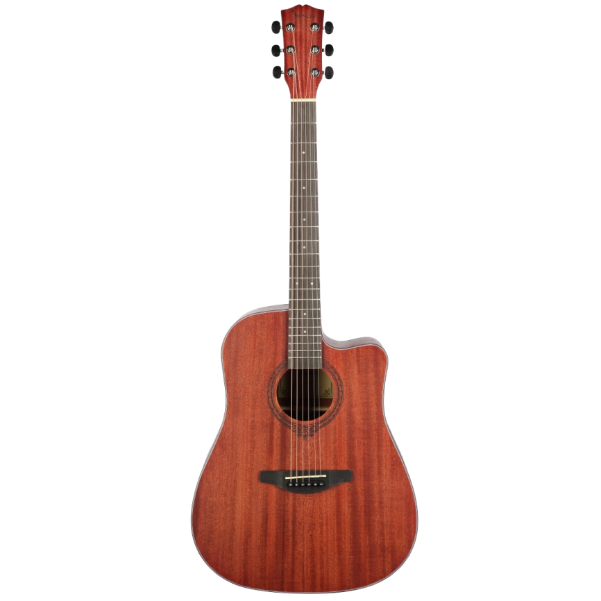 Акустическая гитара SHINOBI H-11/RD красный фото 1