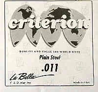 Струнв №1 LA BELLA CPS011 фото 1