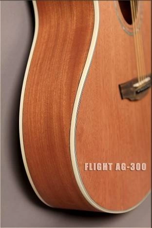 Акустическая гитара FLIGHT AG-300C NS натуральный фото 10
