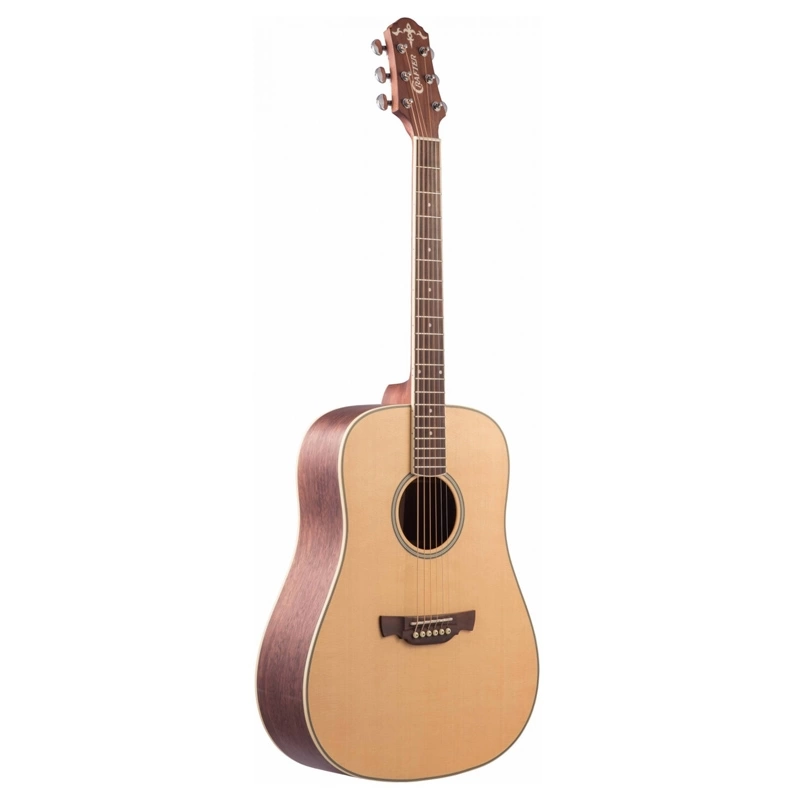 Акустическая гитара CRAFTER  D-6/NC Дредноут c чехлом,красное дерево фото 2