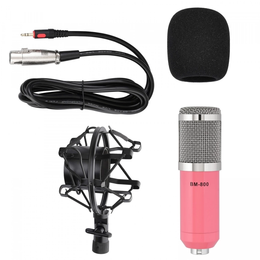 Студийный микрофон FZONE BM-800 PK фото 3