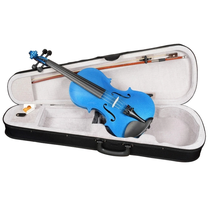 Скрипка ANTONIO LAVAZZA VL-20BL 4/4 синий металлик фото 1