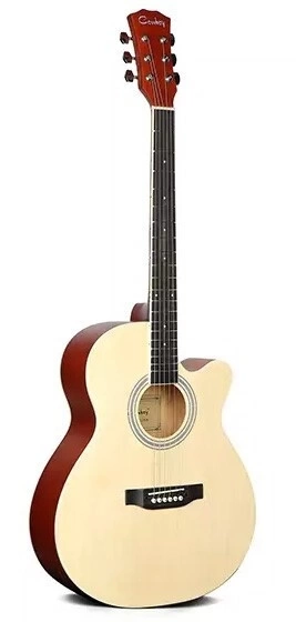Акустическая гитара COWBOY C-1040 N натуральная с вырезом фото 1