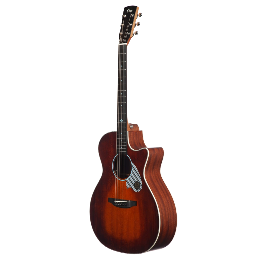 Трансакустическая гитара TYMA TG-5TE(BRS) фото 2