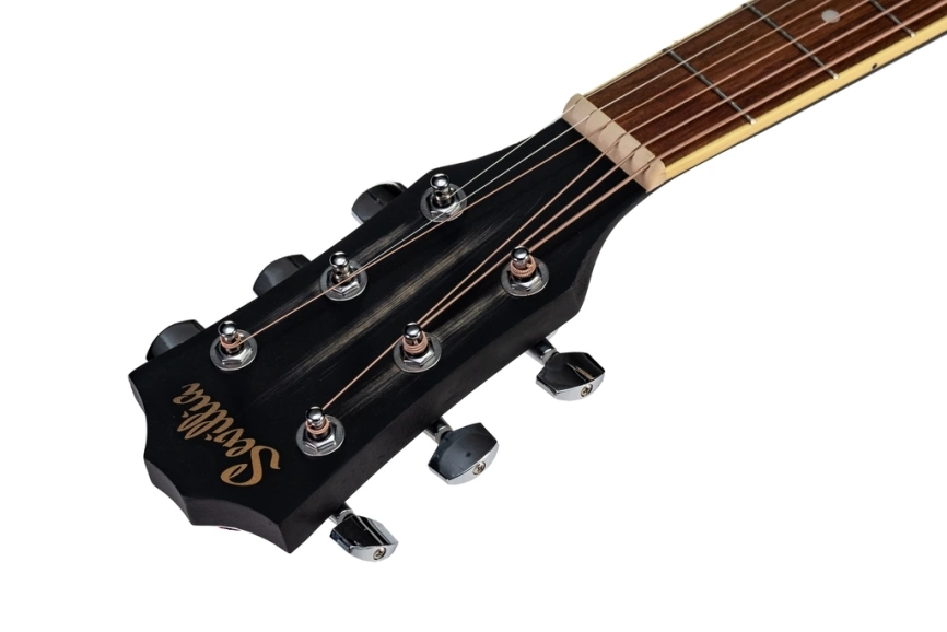 Акустическая гитара Sevillia IWC-235 MTBK черный фото 11