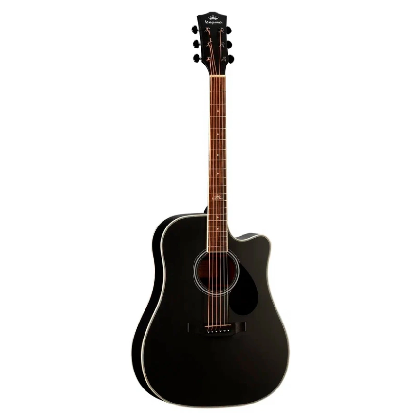 Акустическая гитара KEPMA D1C Black Matt черный матовый фото 1