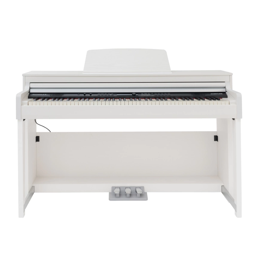 Цифровое пианино ROCKDALE  OVERTURE WHITE, белый,88 клавиш фото 1