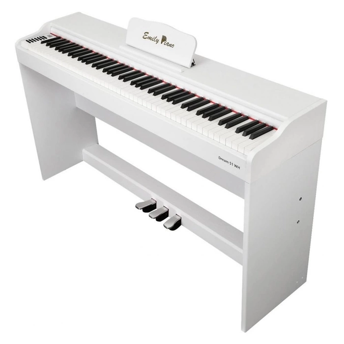 Цифровое пианино EMILY PIANO D-51 WH белый фото 1