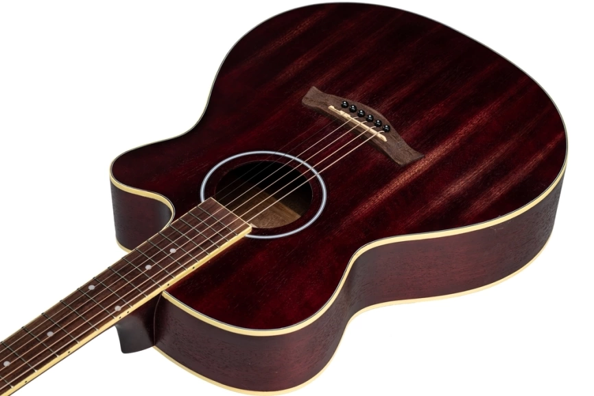 Акустическая гитара Sevillia IWC-235 MTRD красный фото 6