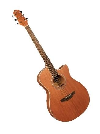 Акустическая гитара FLIGHT AG-300C NS натуральный фото 8