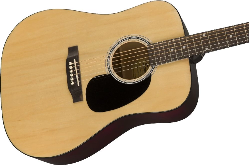 Акустическая гитара FENDER SQUIER SA-150 DREADNOUGHT NAT фото 4