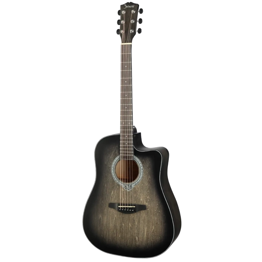 Акустическая гитара SHINOBI B-11/BK черный фото 1