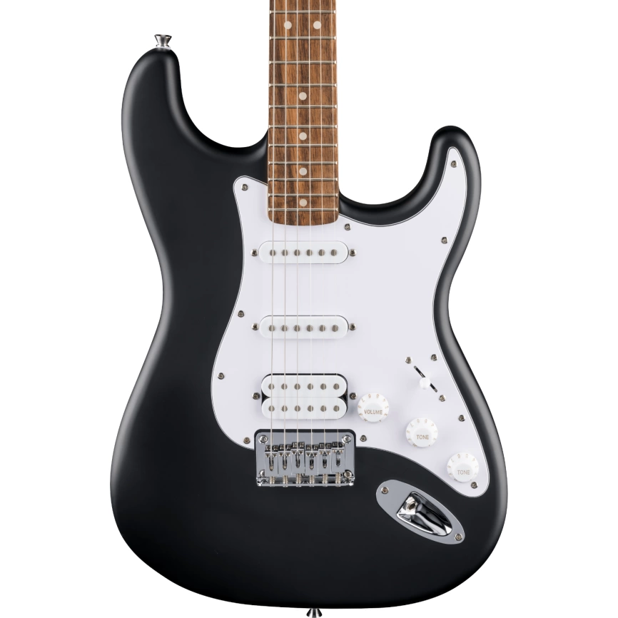 Электрогитара FENDER SQUIER DEBUT HT HSS LRL BLK фото 3