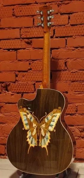 Акустическая гитара MERIDAEXTREME A17GAC с чехлом фото 2