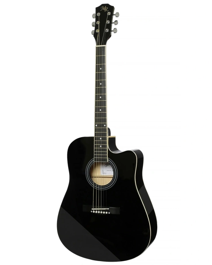 Акустическая гитара MARTIN ROMAS MR-440 BK черный с вырезом фото 1