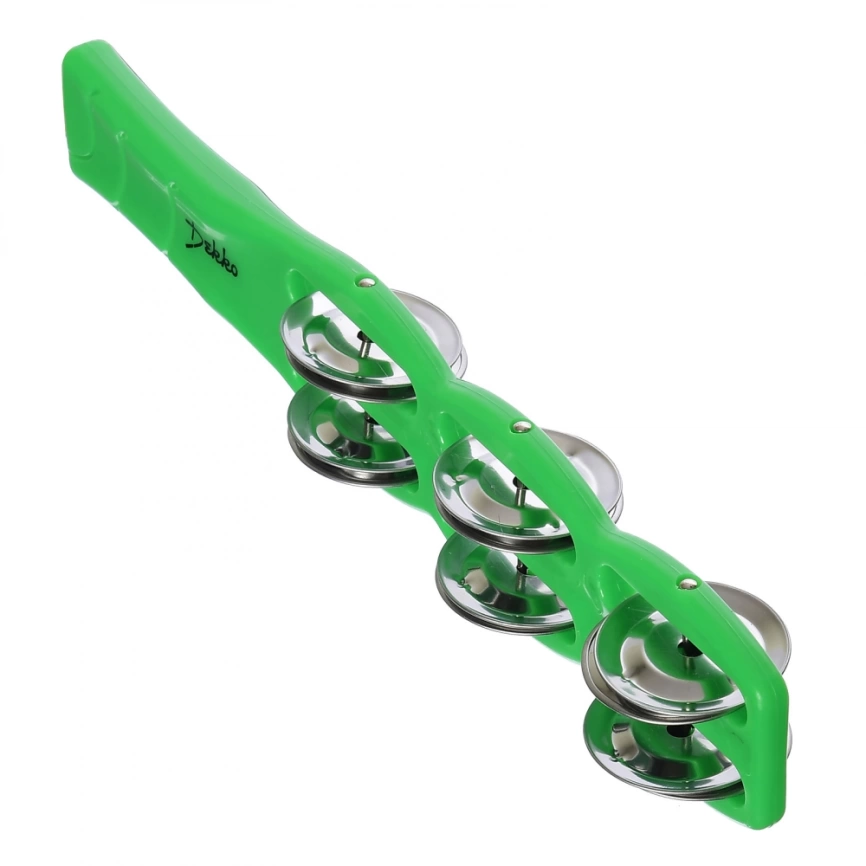 Тарелочки на ручке DEKKO G15-6A GR пластик зеленый (6 пар) фото 1