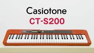 Синтезатор CASIO CT-S200BK фото 7