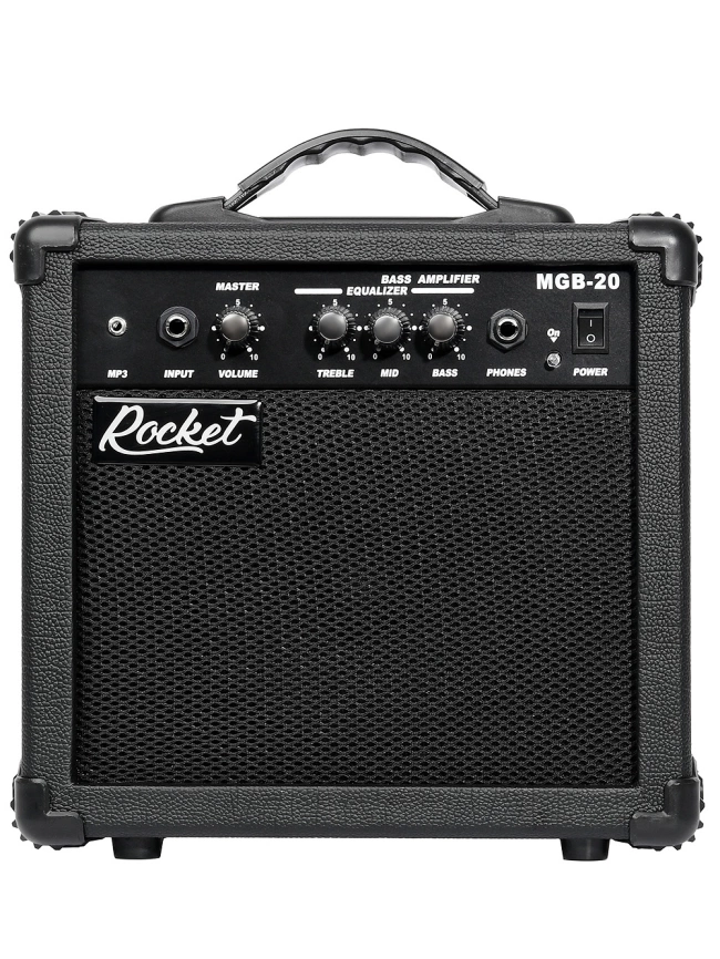 Комбоусилитель для бас гитары ROCKET MGB-20 20Вт фото 1