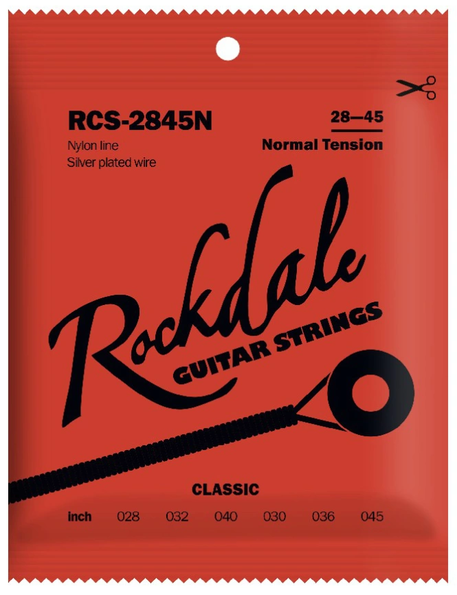 Струны нейлон ROCKDALE RCS-2845N (28-45) фото 4