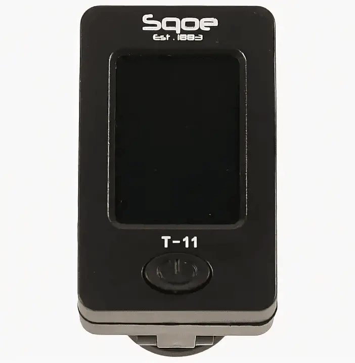 Тюнер SQOE T-11 гитарный хромотический фото 1