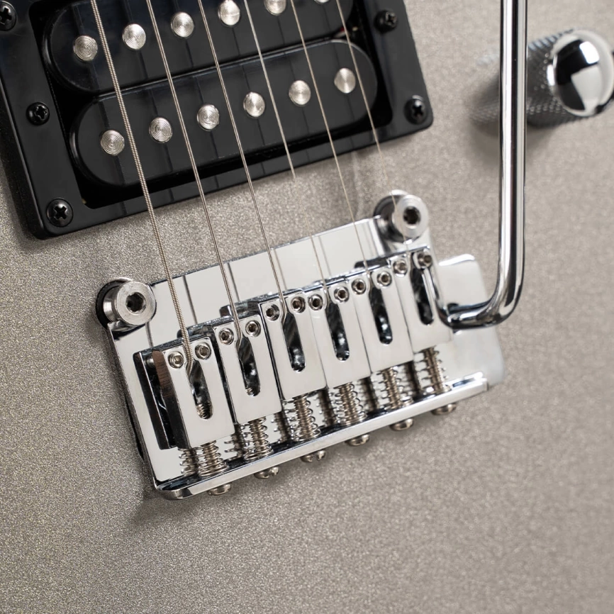 Электрогитара CORT X200-SV Серебристая фото 4