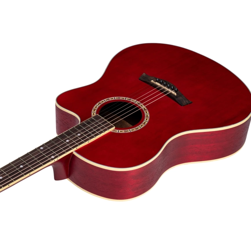 Акустическая гитара Sevillia IWC-39M RDS красный фото 7