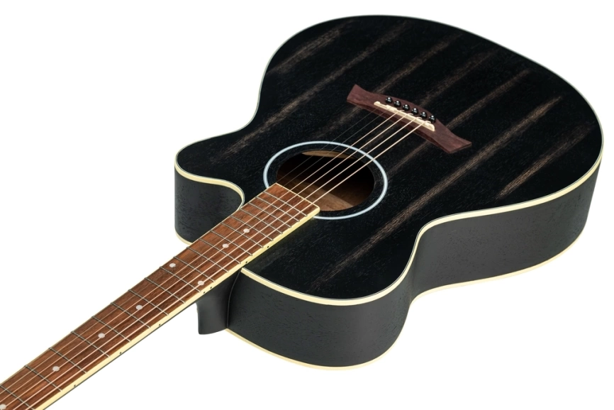 Акустическая гитара Sevillia IWC-235 MTBK черный фото 12