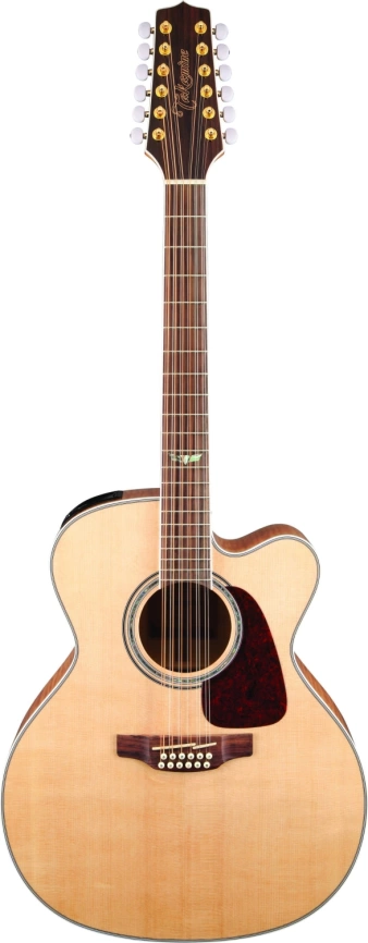 Электроакустическая12-ти струнная гитара TAKAMINE G70SERIES GJ72CE-12NAT  фото 1
