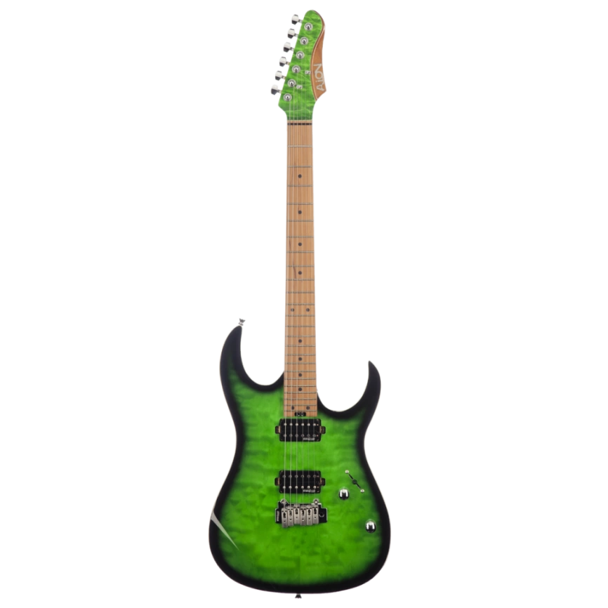 Электрогитара AION H-30 green burst фото 1